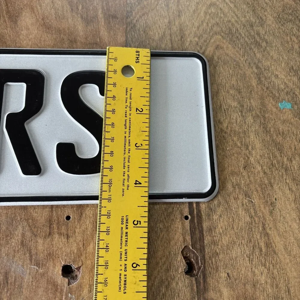 Indiana Hoosiers European Style License Plate 